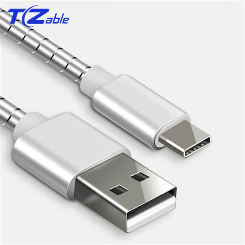 USB C кабель type C 2.4A Быстрая зарядка type-C кабель для передачи данных зарядное устройство USB-C для samsung S8 S9 Note 9 8 для Xiaomi mi8 mi6 1 метр