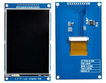 

3.5 inch 11P SPI TFT LCD Touch Color Screen with Adapter Board ILI9486 Drive IC 320(RGB)*480