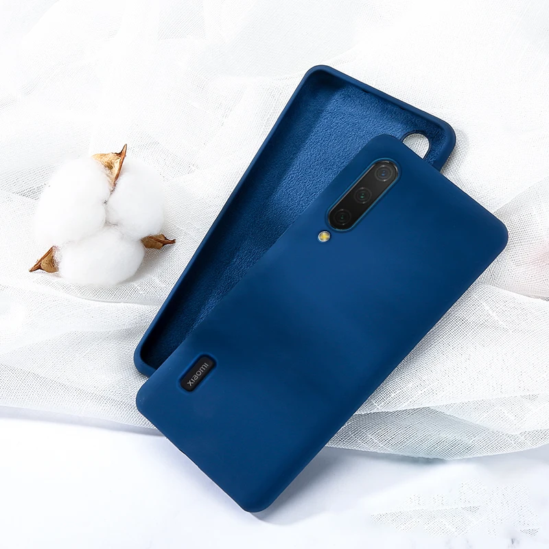 Мягкий жидкий силиконовый чехол для Xiaomi Mi 9 8 SE A2 A3 9T Pro Lite Mix 3 2s RedMi Note 7 8 7A K20 модный матовый Силиконовый чехол