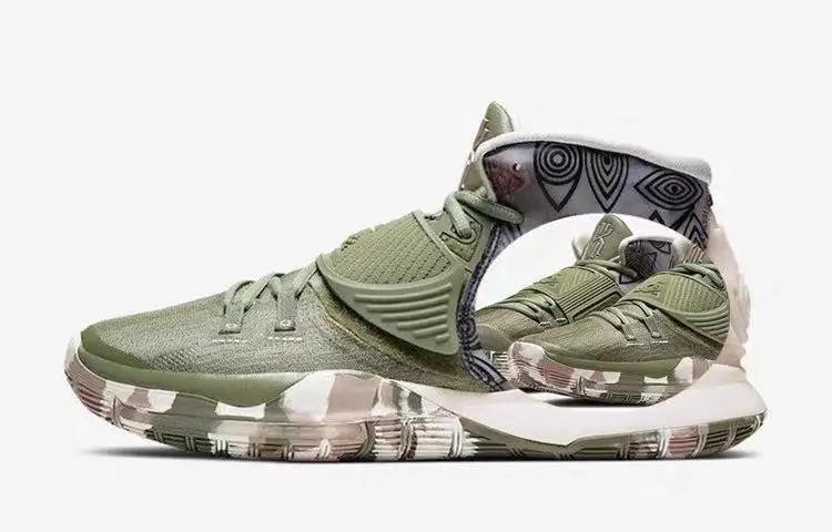 Большой размер Kyrie 6 спорт на открытом воздухе мужские баскетбольные кроссовки унисекс Preheat коллекция Пекина Тайбэя Guanzhou HealThe World Shanghai - Цвет: SH