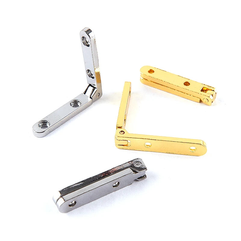 2pcs 90 Degree Hinges For Wooden Box Jewellery Case Furniture