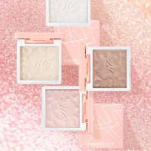 Хайлайтер прессов порошок прочного Водонепроницаемый устойчивый к пятнам контроль выработки кожного жира светящийся порошок для косметики