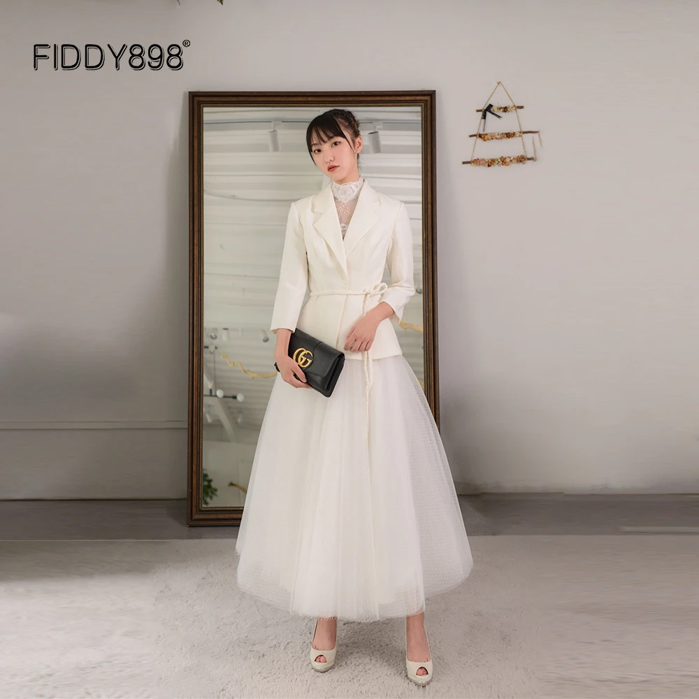 Wedding Dress White Suit Skirt And Jacket Summer Wedding Dresses