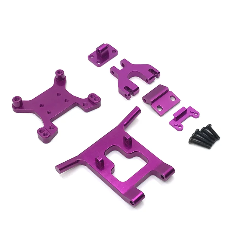 Front /& Bumper for Wltoys 124016 1//14 144001 Crawler DIY Accessories Purple