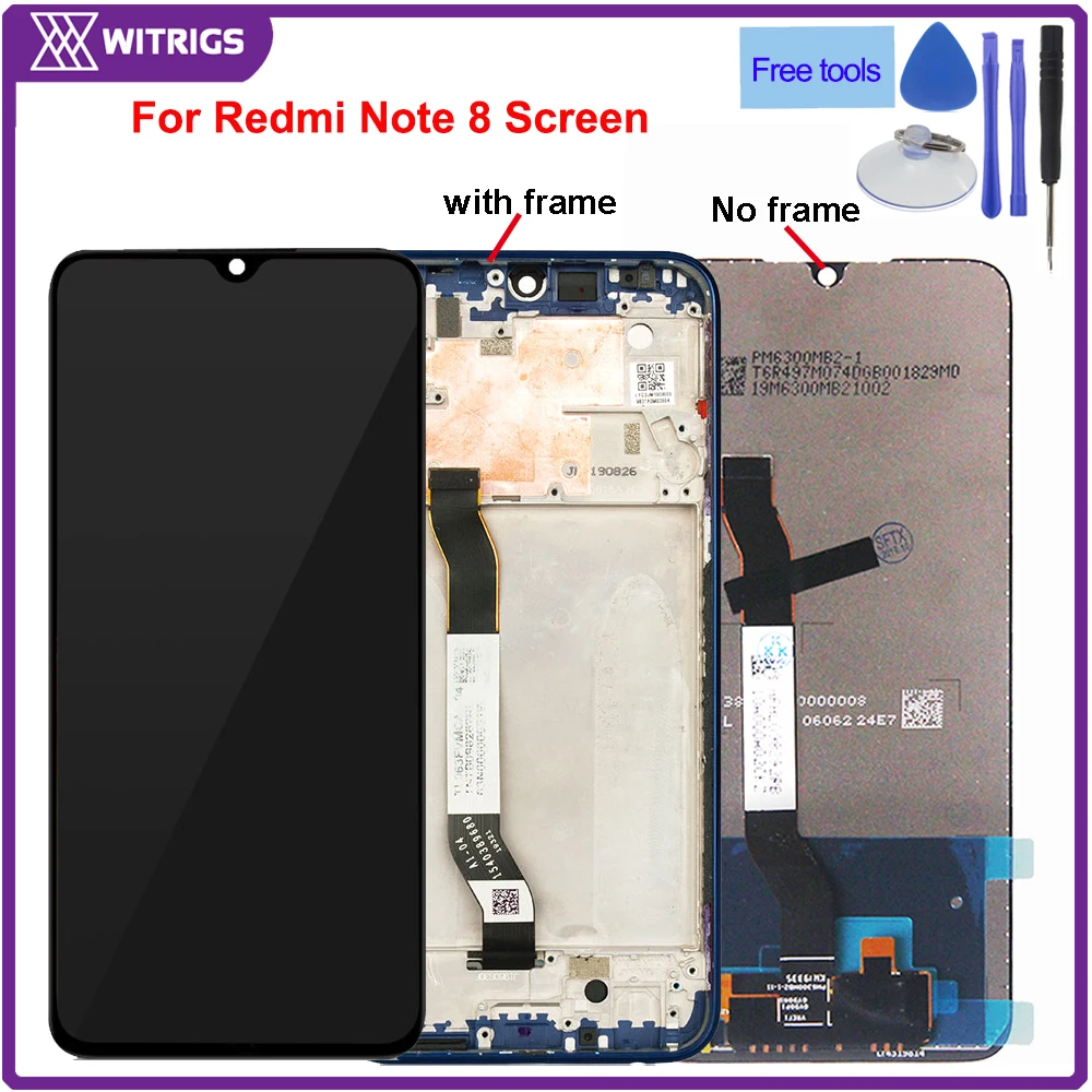 Для Xiaomi Redmi Note 8 ЖК-дисплей сенсорный экран с дигитайзером сборка Замена |