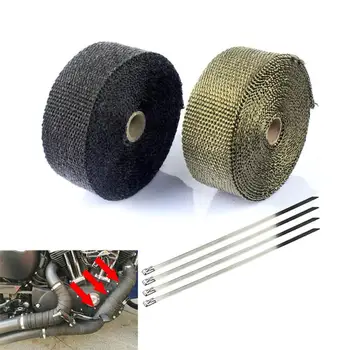 

Car And Motorcycle Exhaust Pipe Insulation Basalt Fiber Plantain Tape Insulation Cotton Insulation Cloth