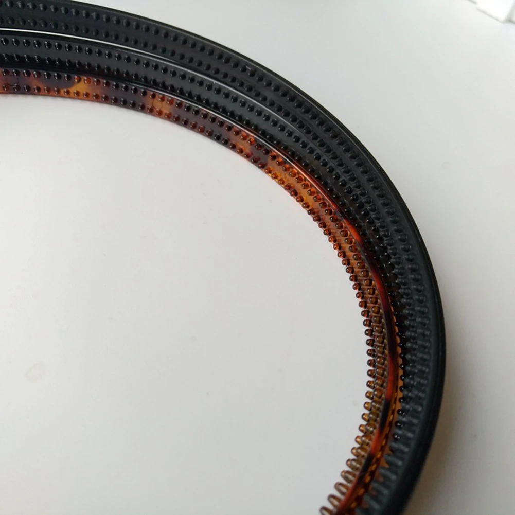 0.8cm Plastic Leopard 1 pc Fashion Mens Women Unisex Black Hair Head Hoop Band Sport Headband Hairband hair accessories - Image 5