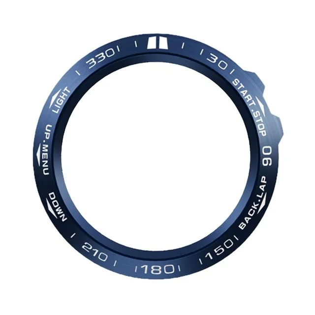 Stainless Steel Bezel Ring Adhesive Cover Case Protector