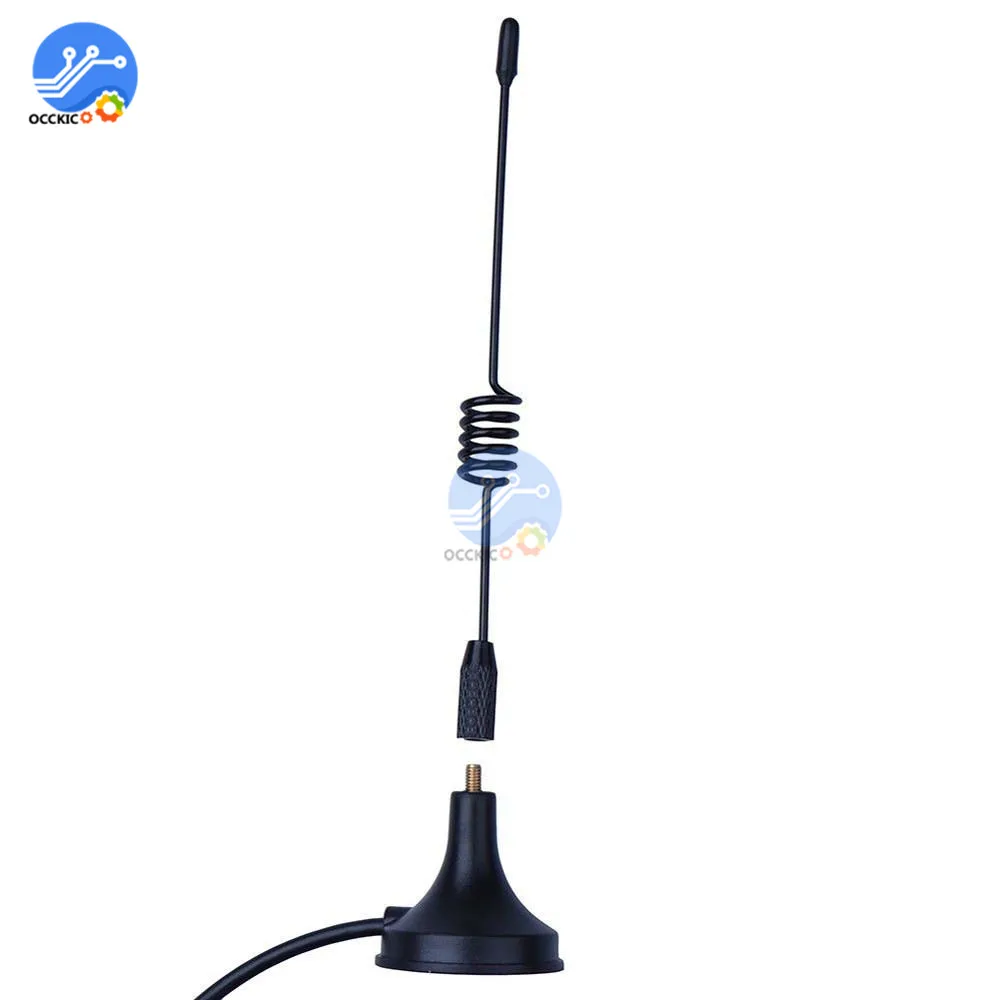 1 шт. 5dbi 850/900/1800/1900/2100 МГц антенна gsm 4 аппарат не привязан к оператору сотовой связи антенны гнездовой разъем кабель RG174