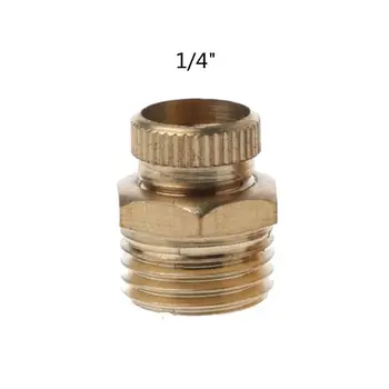 

PT1/4\" 3/8\" 1/2‘’ Brass Male Thread Air Compressor Water Drain Valve Replacement Q1QC