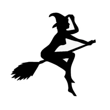 

Funny Sexy Witch Lady Gir Sticker Sexy Witch Lady Gir Lasting Sticker Formulated Adhesive Easy to Install