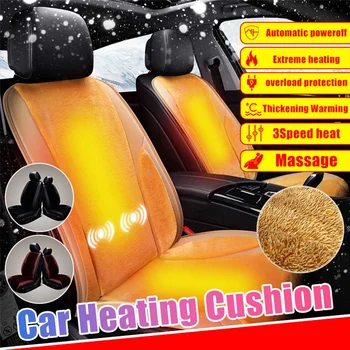 

5-Types Massage Heated Car Seat Cushion winter Cover Seat Heater-Warmer Electric eated heating Heaters-Seat Pads 12V