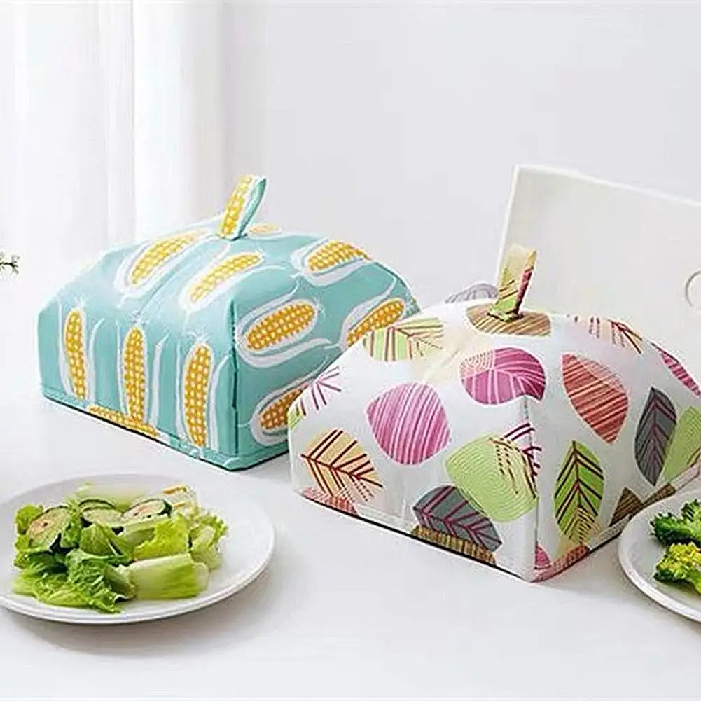 

Collapsible Heat Preservation Leftover Dish Dustproof Kitchen Food Cover Tent