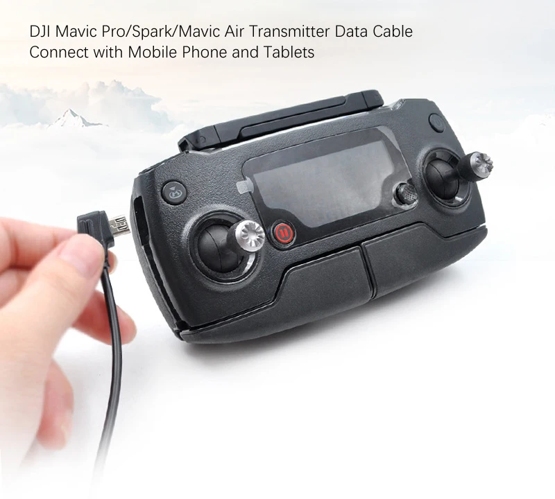 Кабель для передачи данных с Micro USB на Lightning Type C DJI SPARK/MAVIC 2 pro|Адаптеры AC/DC| |