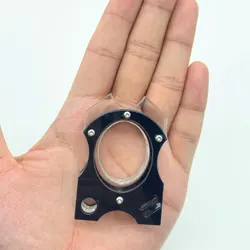 EDC porte clé Anti loup d'extérieur, sécurité personnelle, fenêtre cassée, arme légale pour hommes, outil de défense Unique en plastique et en acier 