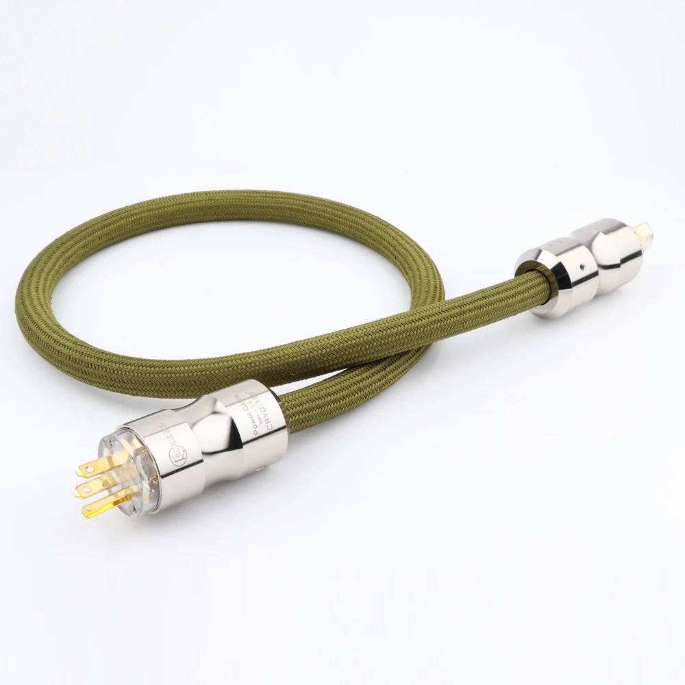 Hiend 5n Ofc Power Cord With Krell Eu Plug Ac Cable Line Hifi Audio