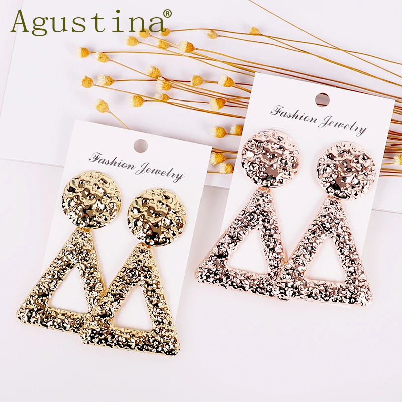 

Earrings Fashion Jewelry Stainless Steel Women Earring Minimalist Hanging Earing Punk Stud Earring Boho kawaii Geometric African