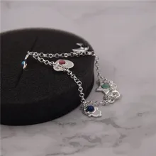 Твердый браслет из стерлингового серебра 925 пробы, браслет pulseras de acero inoxidable para mujer