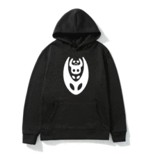 

Ghost Knight Graphic Hoodie Pullover Art Hollow Knight Print Hooded Sweatshirt Street Oversized Cool Pullover Fleece Hoodie Men