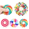 Candy Rainbow Dynamic Running Fingertip Gyro Fidget Toy Spinner Stress Relief Learning Education Expression Emotion Gifts Toys 1