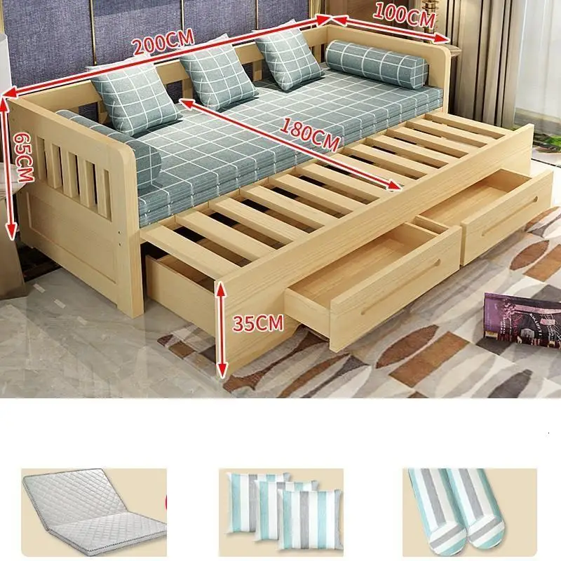 Number 18 Meuble дом Cama Plegable Copridivano Divano домашний пуховый Para Деревянный Ретро набор гостиной де Сала мебель Mueble диван-кровать - Цвет: Number 18