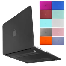 laptop Case For Apple MacBook 12 Inch A1534 Retina MacBook 15.4 13.3 inch Cover Notebook Scratch Proof Frosted Protective Shell