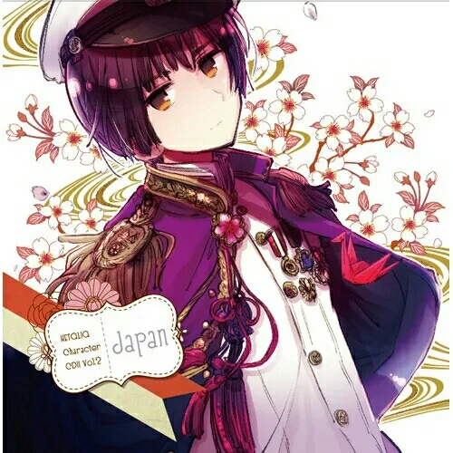 Axis Powers Hetalia Япония HONDA kiku комбинезон Униформа костюм Подарочный значок