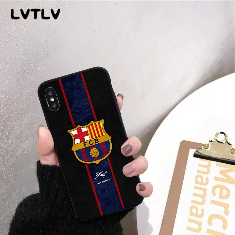 LVTLV Messi футбол Coque Оболочка Чехол для телефона для iPhone 11 pro XS MAX 8 7 6 6S Plus X 5 5S SE XR чехол