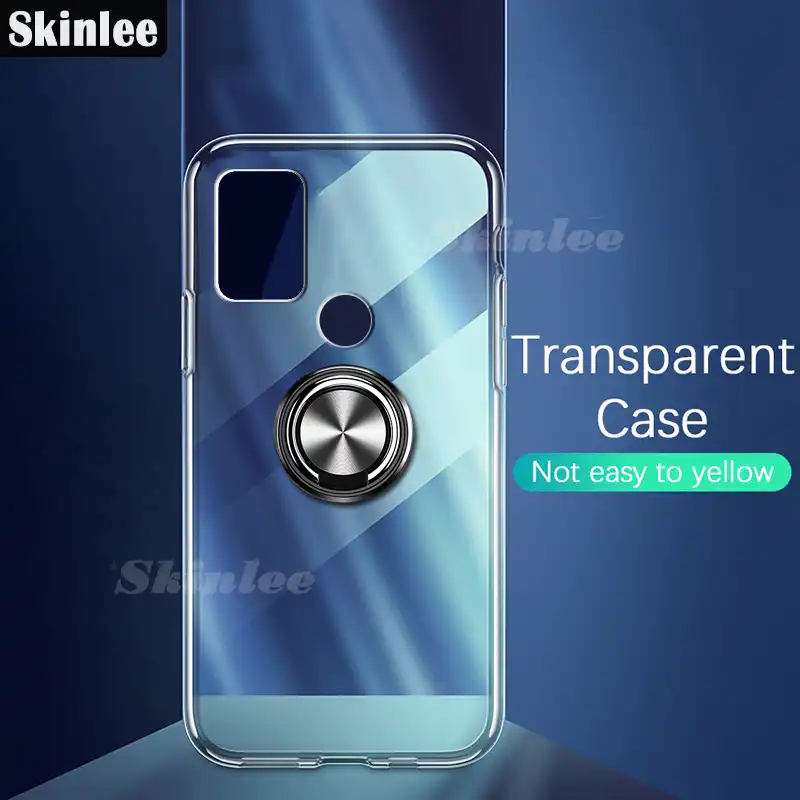 Skinlee For Umidigi A7 Pro Case Official Original Shockproof With Ring Holder Soft Clear Cover For Umidigi A7 Pro Phone Case Fitted Cases Aliexpress