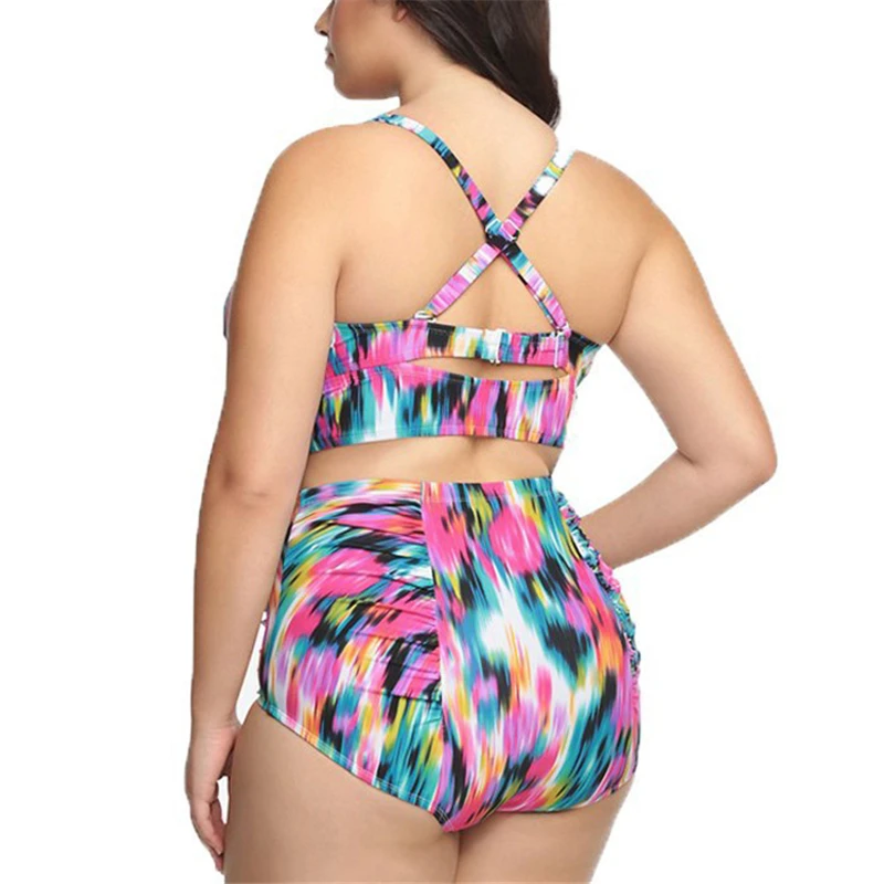 Evage pitaya бикини mujer купальный костюм женский бикини feminino купальники Halo окрашивание Высокая талия складка
