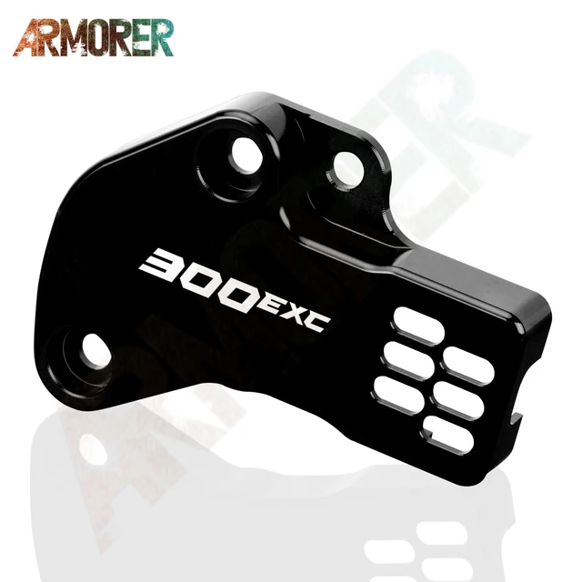 EXC 300 TPI TPS Sensor Guard For KTM TPI 300 EXC 300EXC TPI Six Days Motorcycle TPS Guard Cover Protector 2018 - 2022  2020 2021 300EXC Black