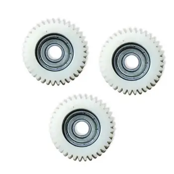 

3pcs Professional Motor Gear Mini Pinion 36T Teeth Bearings Gear Replacement Set for Electric Bike Model Connector