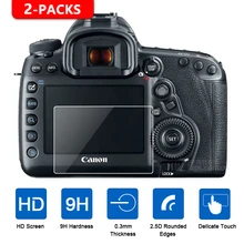 Screen-Protector Mark-Iv 1500D 800D Canon Tempered-Glass 7D 2pcs for EOS 5D Iii-5ds/5dsr/6d/..