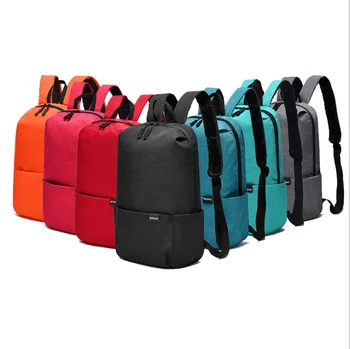

New Ladies Backpack Solid Color Fashion Wild Unisex Backpack Simple Casual Multi-function Large-capacity Bag