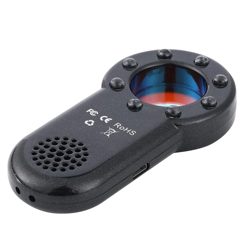 Многофункциональный Анти-шпионский детектор камера Ошибка искатель защита сигнализация объектив трекер для девочек женщин защита безопасности