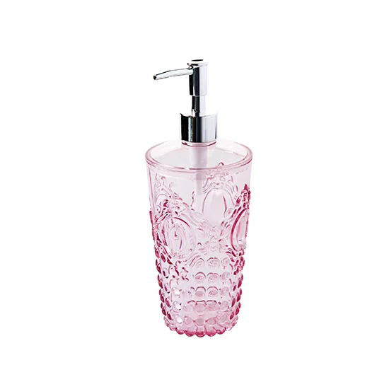 Портативная бутылочка для мыла, влаго-наполненная, пустая бутылка, дезинфицирующее средство для рук, контейнер, аксессуары для ванной комнаты ZP7241626 - Цвет: Розовый