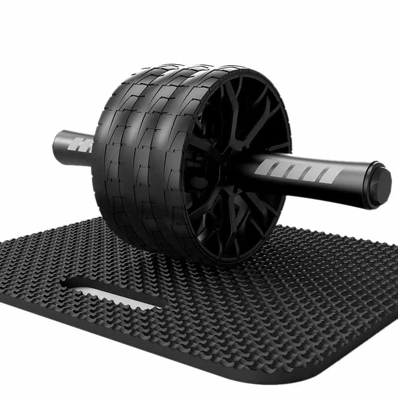 

ABUO-Fitness Belly Wheel Multifunctional Abdominal Device Three-Wheel Rolling Belly Wheel Silent Bearing Fitness Equipment Muscl