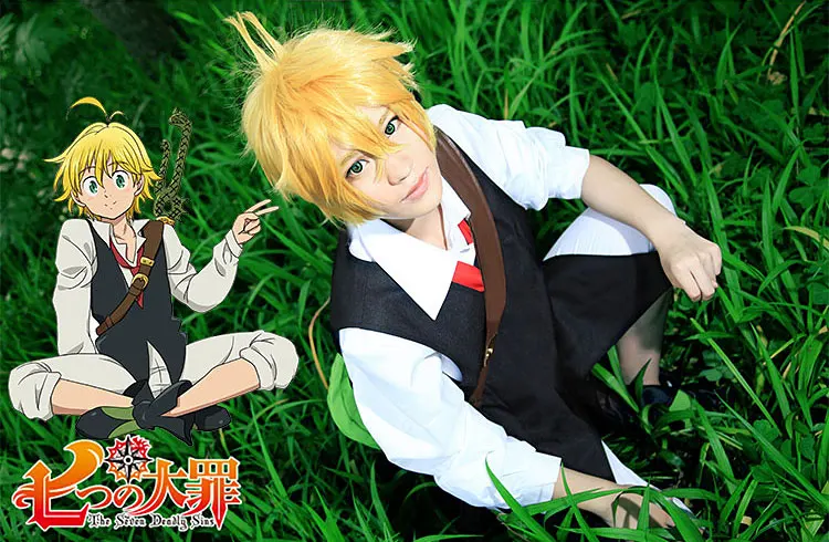 The Seven Deadly Sins Meliodas экшн-Униформа персонажа аниме-костюм для косплея костюм для Хэллоуина