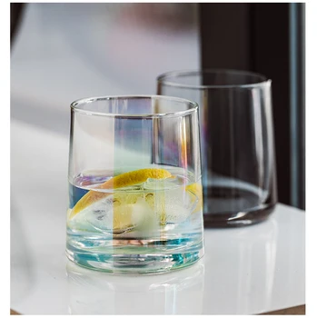 

Simple Nordic Creative Coffee Wine Glass Transparent Hot Coffee Work Cup Personalized Minimalist Coffee Milk Mug Large II50BLB