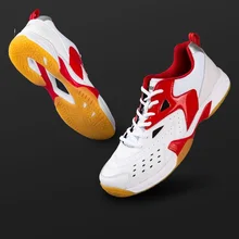 Новинка; обувь для бадминтона; мужские кроссовки из говяжьего сухожилия; Нескользящая дышащая обувь с медленной амортизацией; обувь для бадминтона