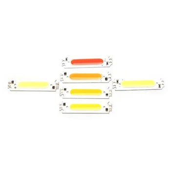 

1pcs LED Module COB Light Source Colorful LED COB Strip Light Source Moudle DC 12V 2W DIY LED Chip Bulb Lamp 60*15mm