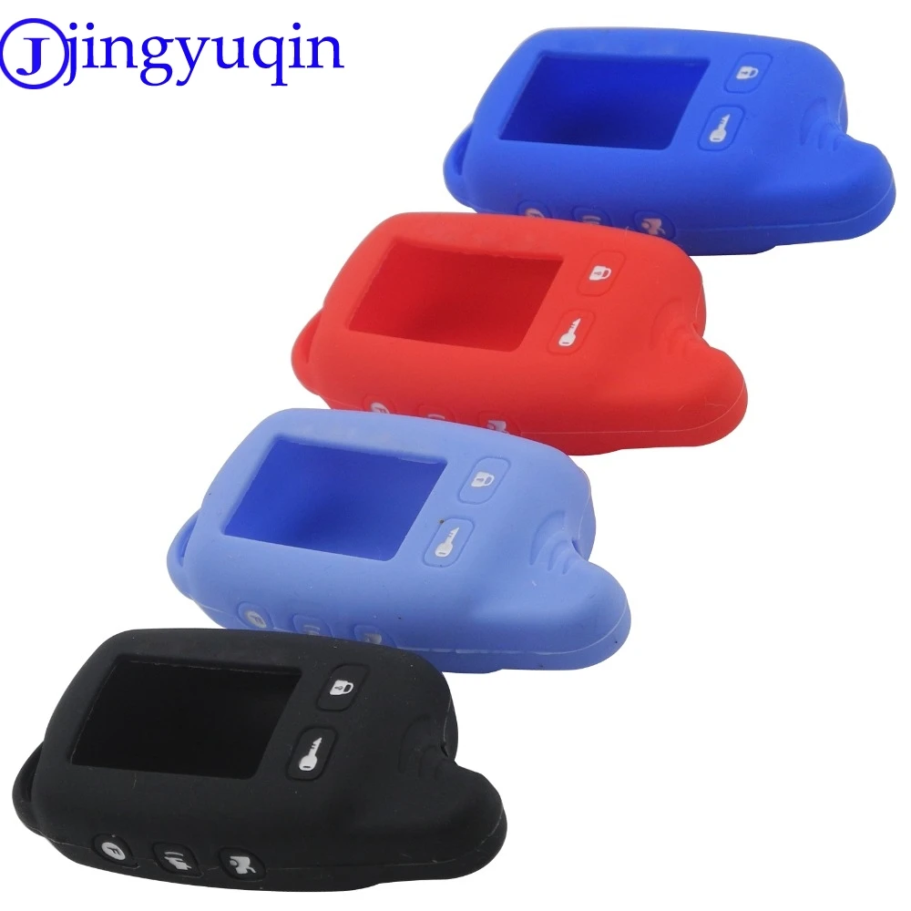 Jingyuqin Новый дистанционный Tw9010 силиконовый чехол Брелок для русской 2-сторонней
