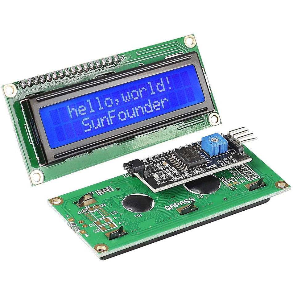 LCD1602-I2C-1602-16x2-1602A-Blue-Green-screen-HD44780-Character-LCD-w ...