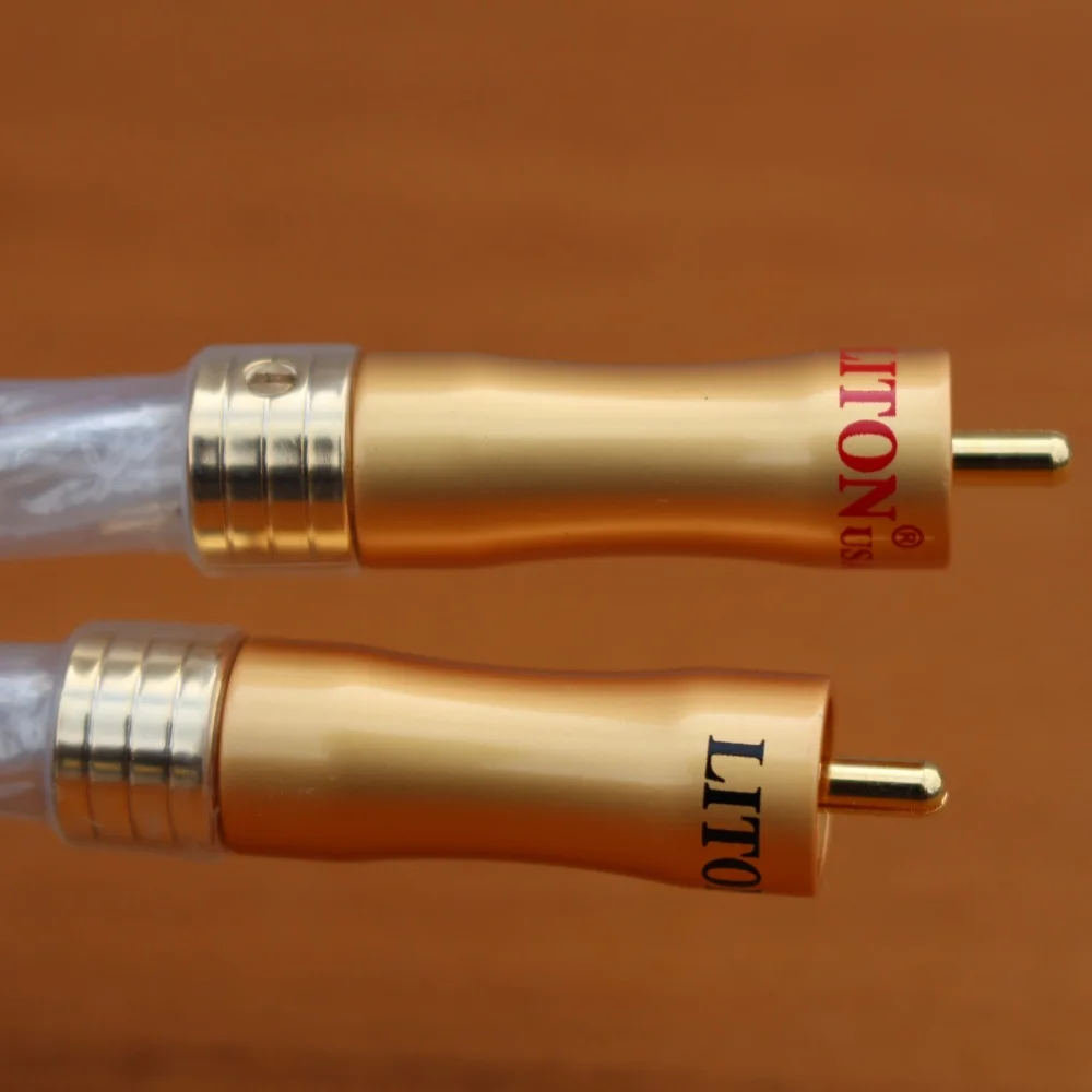 Liton 6N Серебряный RCA соединительный аудиокабель пара Hiend трубный Amp Vinshle| |