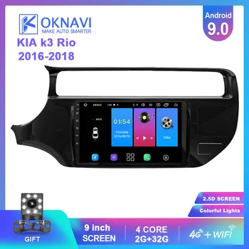 

OKNAVI Android 10.0 For Car KIA K3 Rio 2016 2017 2018 Multimedia Stereo Car Player GPS Navigation 2Din DSP 4G WIFI Radio No Dvd