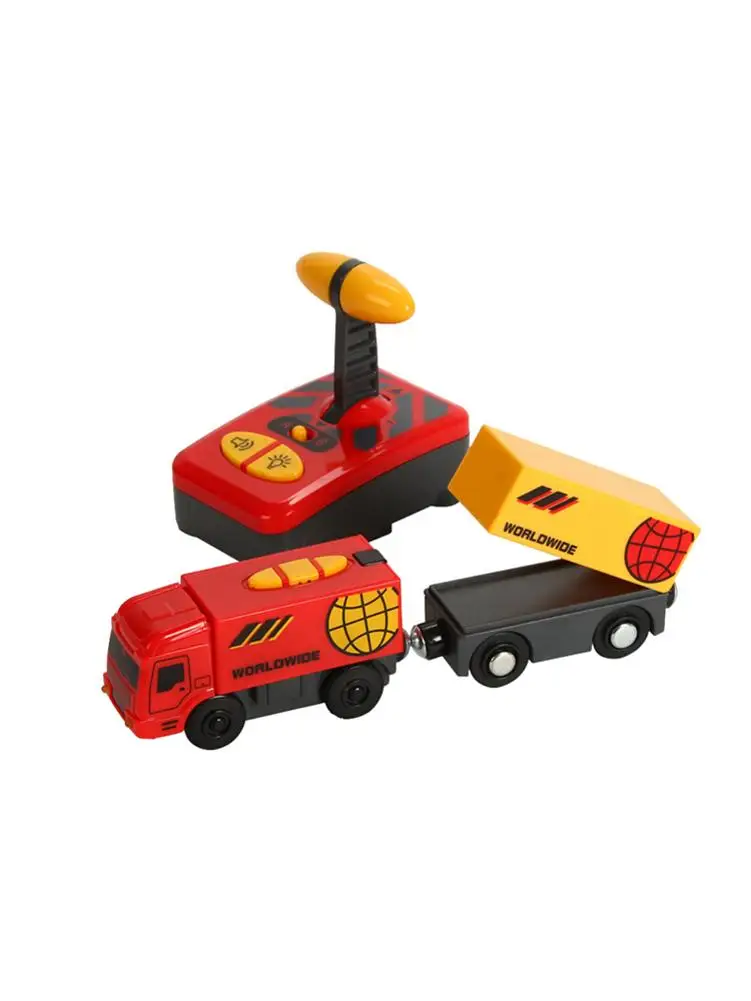 Электрический игрушечный поезд малыш Электрический магнитный игрушечный поезд Паровозик игра для Томаса деревянный трек игрушки для детей подарок