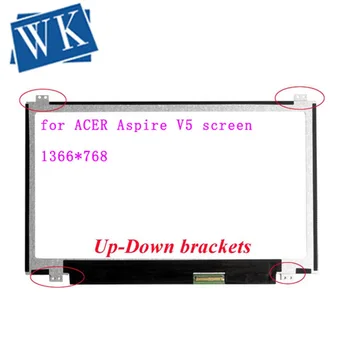 

11.6 inch Laptop lcd matrix for ACER Aspire V5 series model ZHG laptop lcd screen display 40pin 1366*768 Panel Replacement