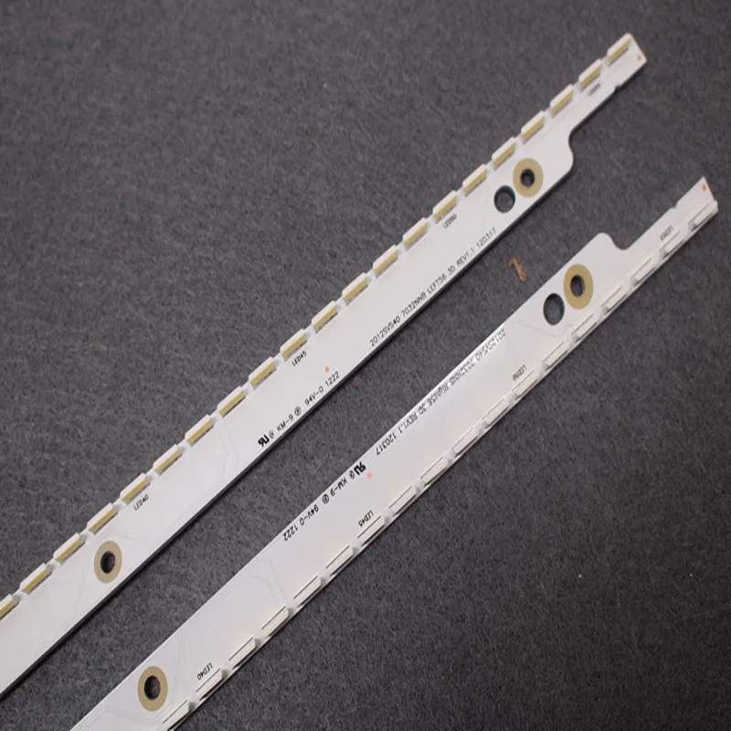 samsung trenó 2012svs40 7032nb left56 right56 3d 500mm 56leds * 3 v