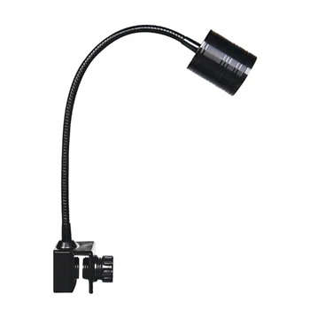 

3W Pet Supplies Fish Tank 360 Rotation Aluminum Clip On Dimmable Freshwater Flexible LED Aquarium Light With Gooseneck Portable