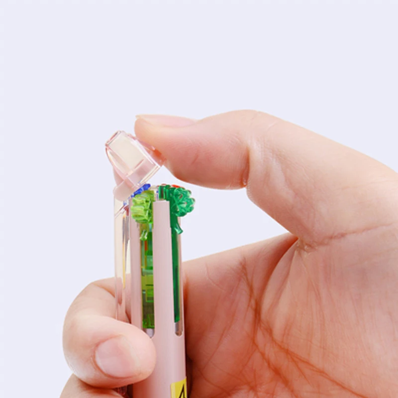 파일럿 다목적 펜 Hi-Tec-C 콜레토 4 색 멀티 펜 바디 어셈블리, 4 리필 BLLH-CLT4